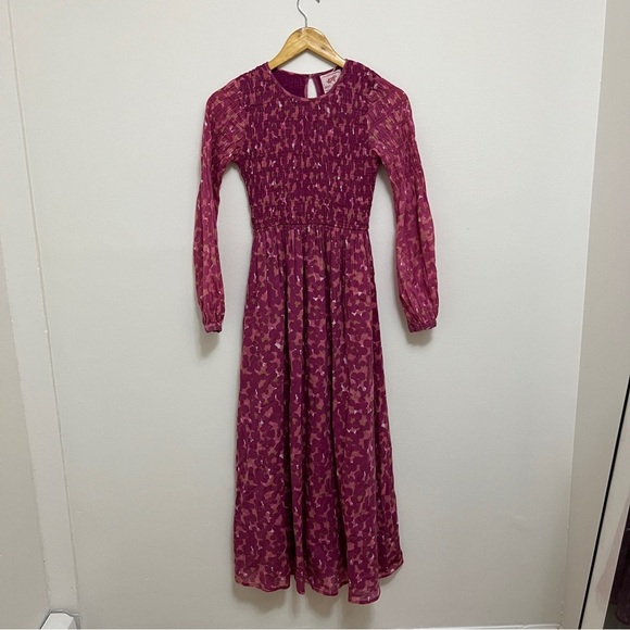 Banjanan Chloe Dress in Rune Bud Caramel Size XS - Picture 4 of 8